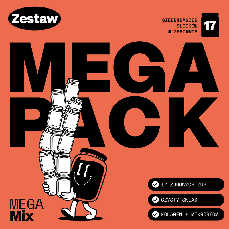 MEGA PACK - 17 SŁOIKÓW