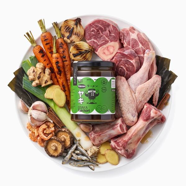 Ramen kolagenowy Osaka Yakitori Zupy Mocy - zupa kolagenowa w słoiku 500 ml