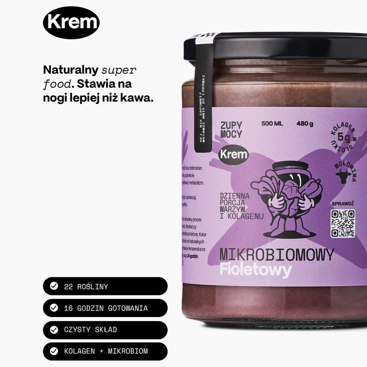 FIOLETOWY KREM MIKROBIOMOWY