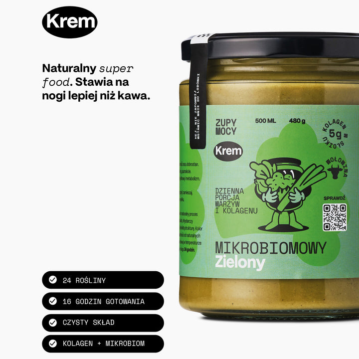 ZIELONY KREM MIKROBIOMOWY