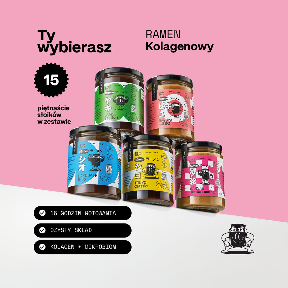15x RAMEN KOLAGENOWY TY WYBIERASZ