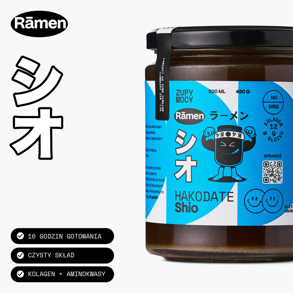 RAMEN KOLAGENOWY HAKODATE SHIO