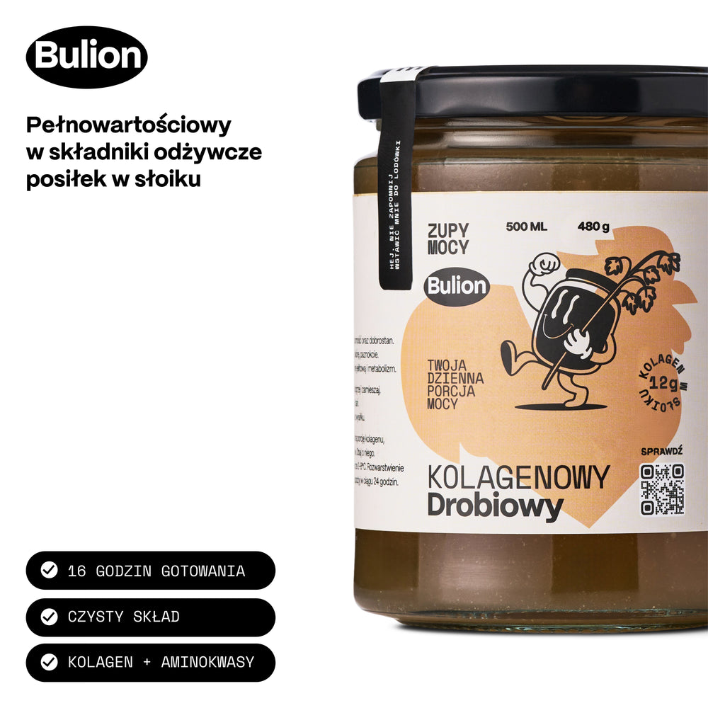 BULION KOLAGENOWY DROBIOWY