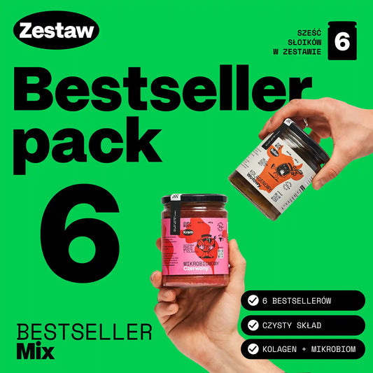 Zestaw 6 bestsellerów Zupy Mocy - zupy kolagenowe w słoikach