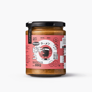 Ramen kolagenowy Nagoya BBQ Spicy Zupy Mocy - zupa kolagenowa w słoiku 500 ml