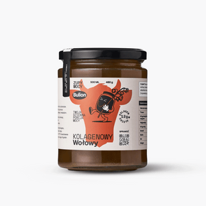 Bulion kolagenowy wołowy Zupy Mocy - naturalny kolagen w słoiku 500 ml