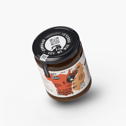 BULION KOLAGENOWY WOŁOWO-DROBIOWY